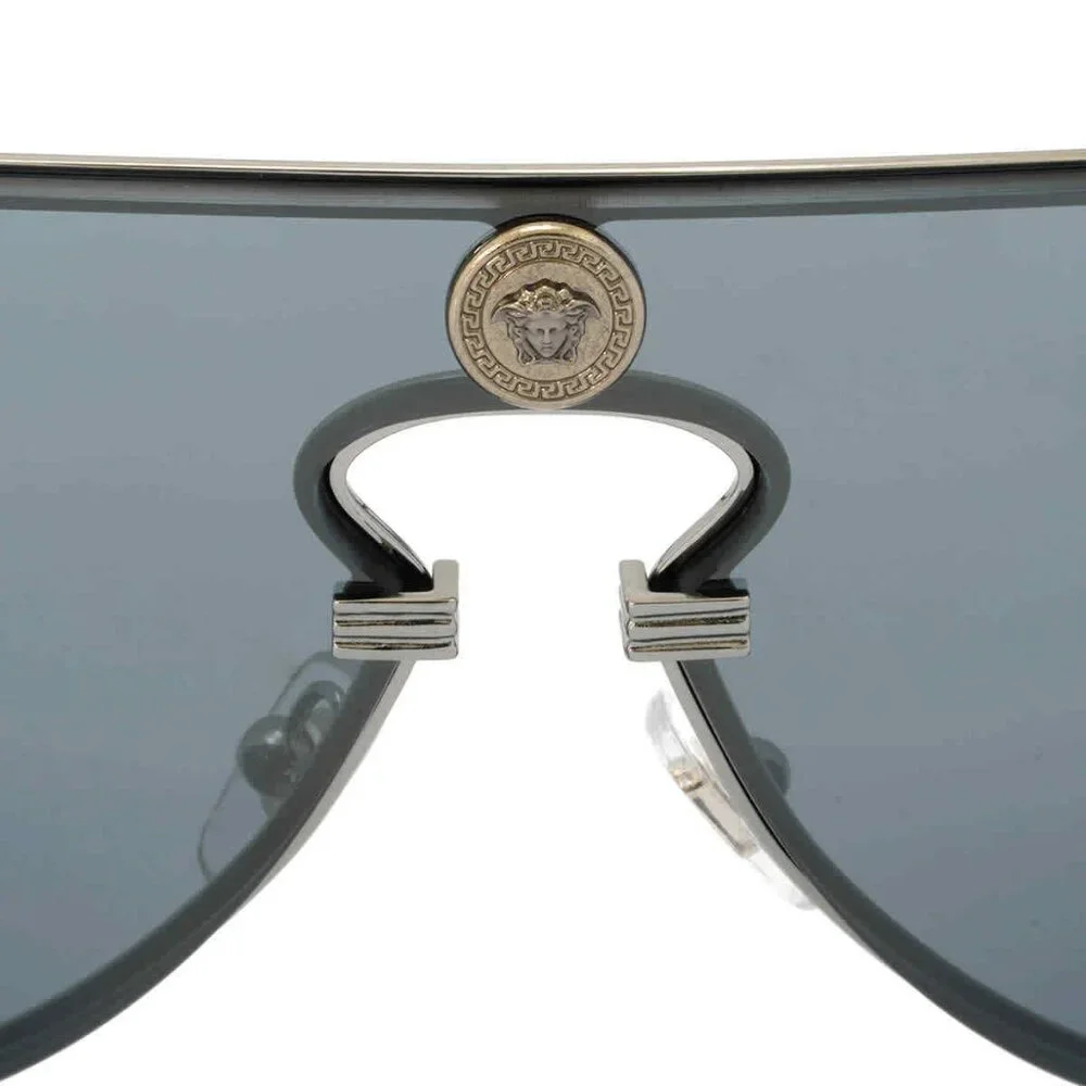 Sale! New Men's Versace Black Shield Sunglasses